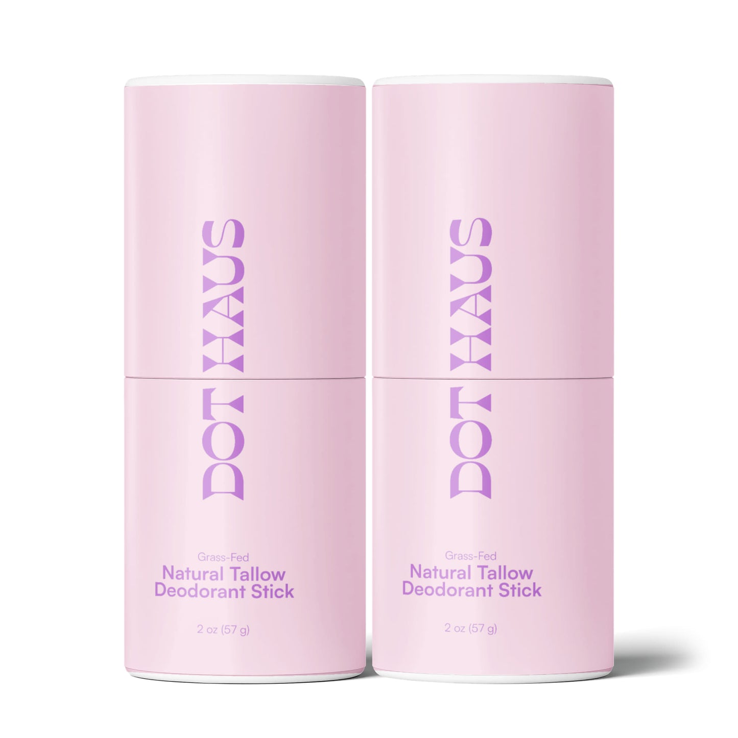 2 Pack Natural Tallow Deodorant Stick